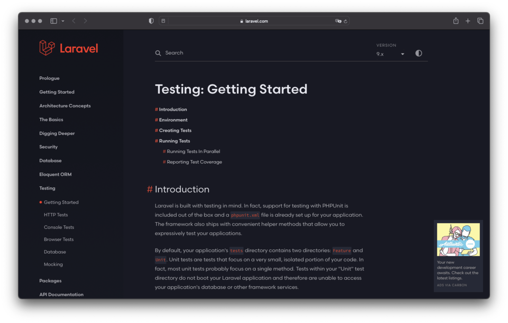LaravelでPHPUnitを使ったテスト駆動開発の方法